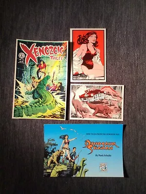 HANNAH DUNDEE—Xenozoic Tales—Dinosaur Shamen—Cadillacs & Dinosaurs—Mark Schultz • $7.50