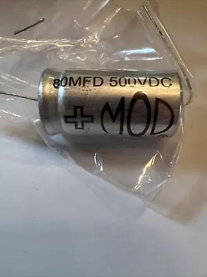 MOD 80mfd 500vdc Electrolytic Capacitor Axial • $7.49