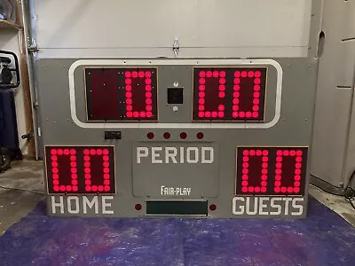 Vintage 1960s Fair-Play Gymnasium Scoreboard • $2000