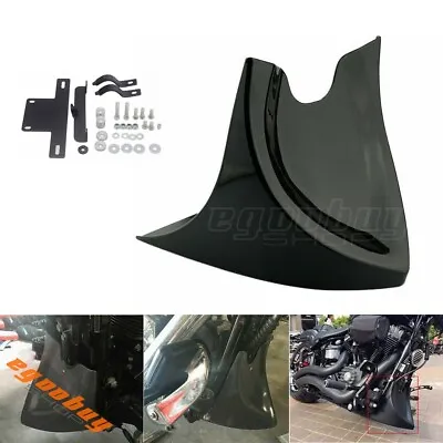 $39.56 • Buy Motorcycle Front Spoiler Chin Fairing For Dyna FLSTF Softail V-ROD Choppers