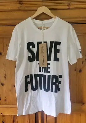 Katharine Hamnett SAVE THE FUTURE T-shirt • M •  Brand New With Tags • £11.50