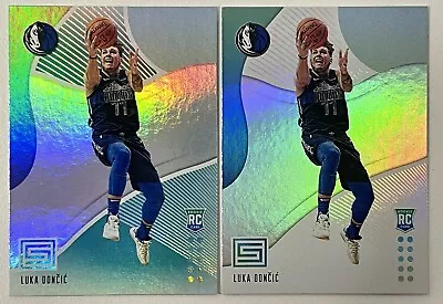 18/19 Panini Status Luka Doncic Rookie Card RC 2 Card Lot - MANY AUCTIONS LIVE! • $6.50