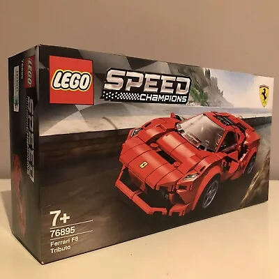 £36.98 • Buy Lego Speed Champions Ferrari F8 Tributo 76895 New Sealed Retired