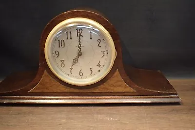 Seth Thomas Mantel Clock 1702 Vintage Wood Case Electric Mantle Parts • $35