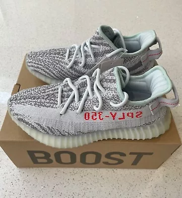 Size 7 - Adidas Yeezy Boost 350 V2 Low Blue Tint (2017 Original) • £280