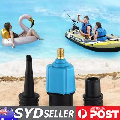 Pump Valve Adapter Inflatable Sup Pump Adaptor For Kayaking Dinghy Pontoon Boat • $10.09