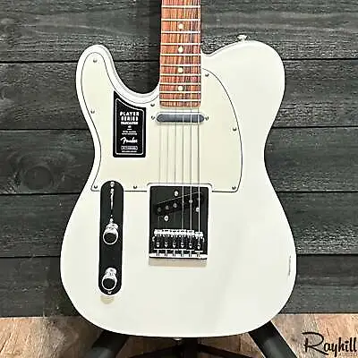 Fender Player Telecaster LH Left Handed White MIM Electric Guitar • $749