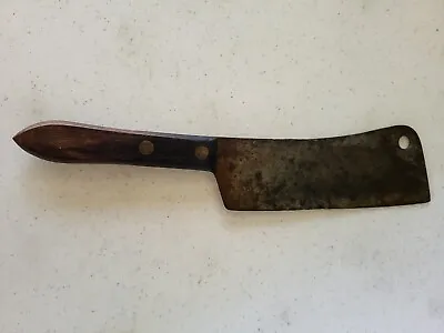 $24.99 • Buy Vintage Meat Cleaver Chef Butcher Knife 7  Blade 