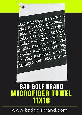Bad Golf  Brand - Microfiber Golf Towel • $7.99