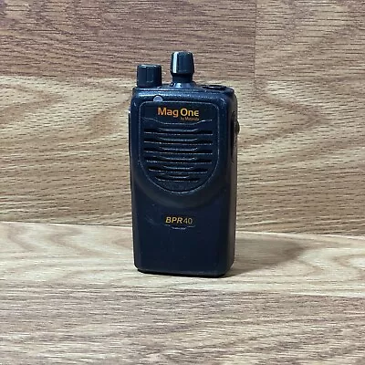 Motorola Mag One BPR40 UHF Two Way Radio AAH84RCS8AA1AN 8 Channel Untested • $19.99