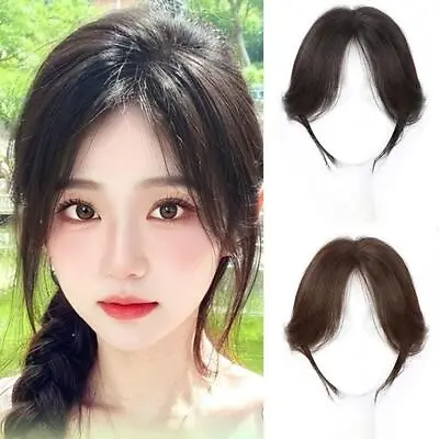 Synthetic Reissue Wig Block Replacement Wig Bangs Forehead Hair Patch  Goods • $8.51