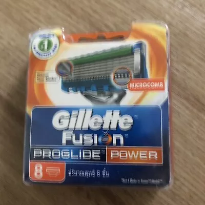 Gillette Fusion Proglide Power Refill Razor Blade Cartridges 8 Ct. • $39.99