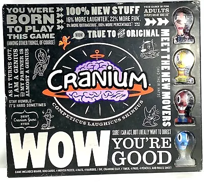 Cranium Wow You're Good Adult Version Board Game New In Worn Box. • $19.95
