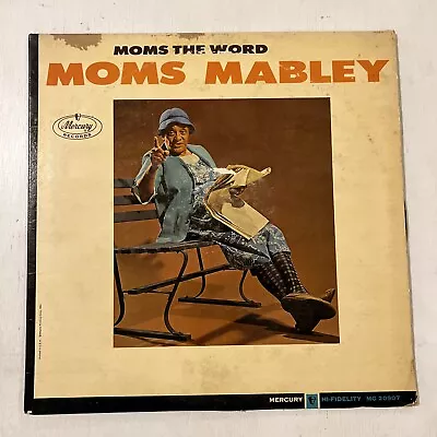Moms Mabley Moms The Word 1964 Mercury Records MG 20907 VG/VG • $4.99