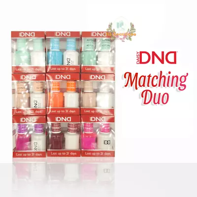 DND Daisy Soak Off Gel Polish Duo Full Size .5oz (Part 3: #801-1003) • $11.99