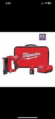 Milwaukee 2540-21 M12 12V 23 Gauge Pin Nailer Kit - Red • $250