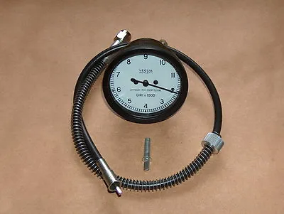 NEW Veglia-style Tachometer Kit Triumph 650 750 T120 T140 Bonneville RACING • $129