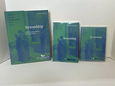 Math U See Stewardship Curriculum DVD Lessons Instruction Manual & Biblical Book • $45.95