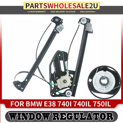 Window Regulator W/o Motor For BMW E38 740i 740iL 750iL 95-01 Front Left Driver • $40.69