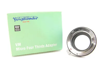 [Excellent+] Voigtlander VM Lens To Micro Four Thirds M4/3 Adapter VM MFT W/ Box • $88