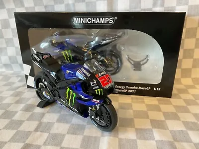 1/12 Minichamps  213020 Yamaha Monster Quartararo Moto Gp 2021 World Champion • £125