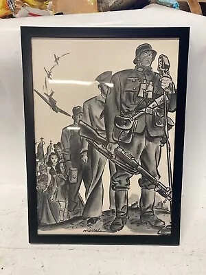 LIFE Magazine Garage Art Military Art Cutout • $39.99