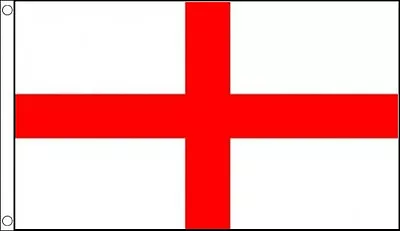 St George Cross Flag 3' X 2' England English Saint Georges Day 23rd April Banner • £5.49