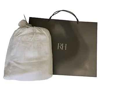 Restoration Hardware Italian Heritage Washed Linen Queen Sheet Set Mist New • $349