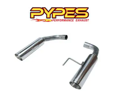 2024 Mustang GT Axle Back Pypes Exhaust System W Polished 4  Resonated Tips • $422.75