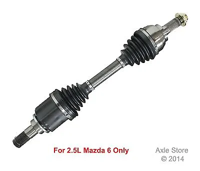 Front Left CV Axle Shaft Fits 2012 2011 2010 2009 Mazda 6 2.5L With Warranty • $72