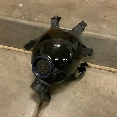 MSA Millennium CBRN Riot Control Gas Mask Respirator W/Tinted Lens Outsert Small • $250