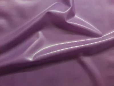 Latex Rubber 0.33mm Thick 92cm Wide Semi Transparent Lilac Slight Seconds • $16.86