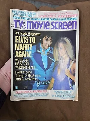 TV & MOVIE SCREEN Magazine - Elvis On Cover • $6