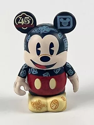 DISNEY Vinylmation 3  Park Set 1 45th Anniversary Magic Kingdom Eachez Mickey • $15.29