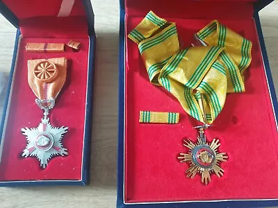 Vintage Order Of Civil Merit Service Medal With Box • $300
