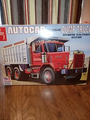 AMT 1150 1:25 Autocar Dump Truck Plastic Model Kit New Sealed Box • $31.99