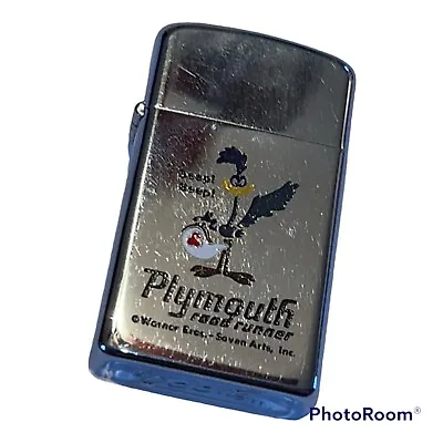 1971 Plymouth Road Runner Devil Heart Zippo Slim Lighter Dodge Mopar Warner Bros • $500