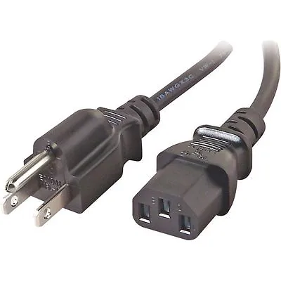 6ft - AC Power Cord/Cable For KRK Rokit 8 6 5 4 G2 G3 - 8” S Monitor Studio • $10.94