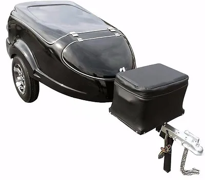 Motorcycle Trailer Touring Cargo Pull Behind For Goldwing Can Am Spyder & More • $2899