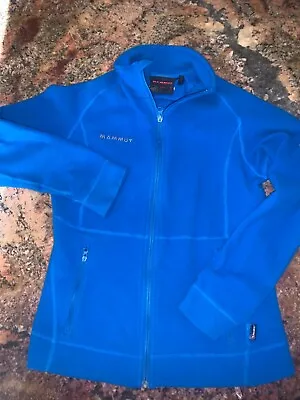 Mammut Women's Fleece Sweater Jacket Size XS Blue  Full Zip • $44.99