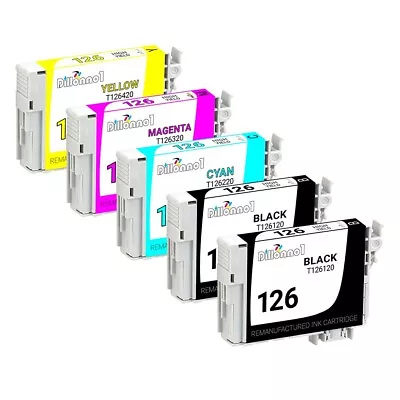 Non-OEM Ink Cartridge For Epson 126 Fits Stylus NX330 NX430 Workforce 840 845 • $16.95
