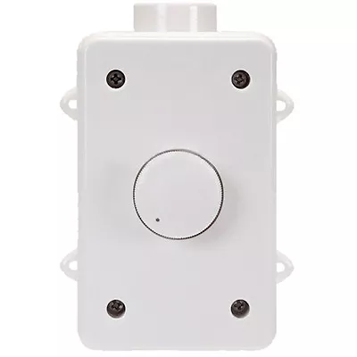 $33 • Buy Outdoor Speaker Volume Control Rock Weatherproof Patio Speakers White (New)