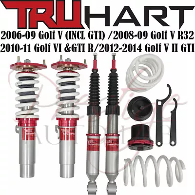 Truhart StreetPlus Coilovers For 2006+ Volkswagen Golf Jetta GTI - TH-V803 • $595