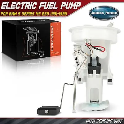 Electric Gas Fuel Pump Assembly For BMW E36 318i 318iS 325i 325is M3 1992-1995 • $37.49