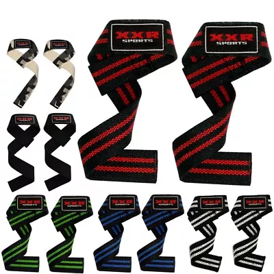 Power Hand Bar Straps Weight Lifting Straps And Cotton Straps Camouflage Army • £2.49