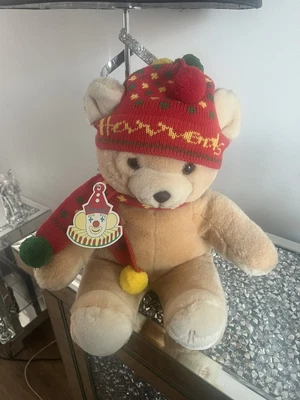 £200 • Buy Harrods 1988 Foot Dated 13  Christmas Teddy Bear Named Eddie VGC
