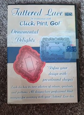 My Craft Studio - Tattered Lace - Ornamental Delights -  CD Rom - Cardmaking  • £1
