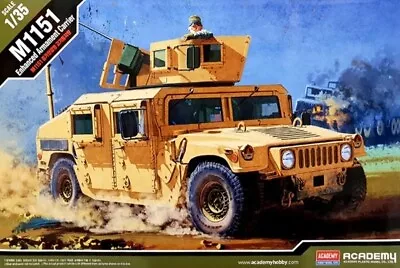 Academy 1/35 M1151 Enhanced Armament Carrier Humvee Car Plastic Model Kit #13415 • $29.99