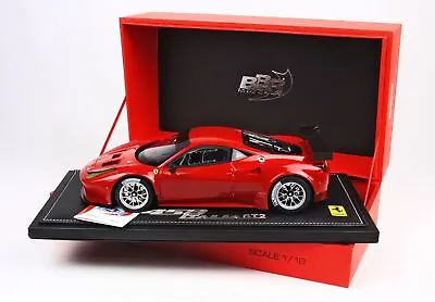 BBR P1853 1/18 Ferrari 458 Itali GT2 GTE Pro 2012 Rosso Corsa Model From Japan • $668.25