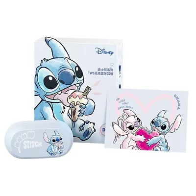 Lilo & Stitch Wireless Bluetooth Earphones Touch Headset HiFi Stereo Headphone • $20.99